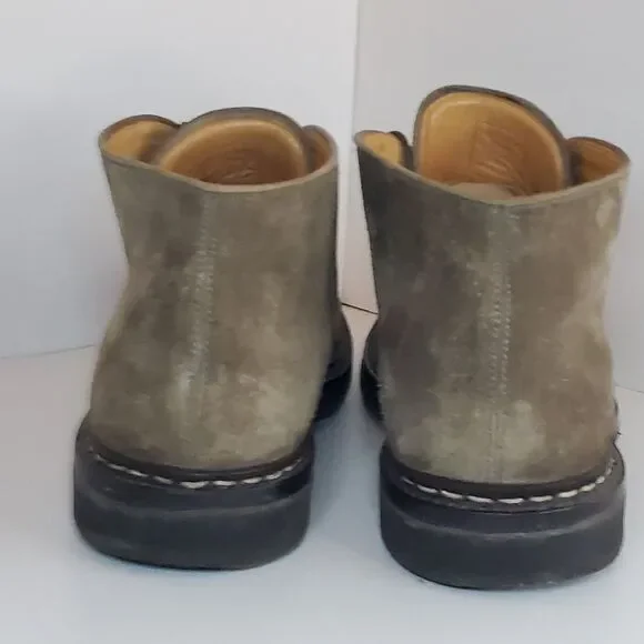 Heschung GENET Chukka Desert Boots Gray Suede Mens US 11 Lace Up MSRP $745 - Picture 7 of 16